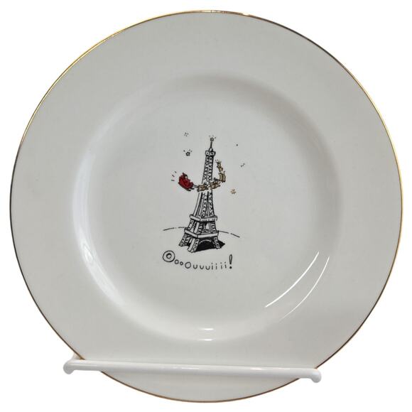 Merry Masterpieces | Four, Clever, First Edition, Holiday Plates | Size 8 inches - Picture 5 of 9